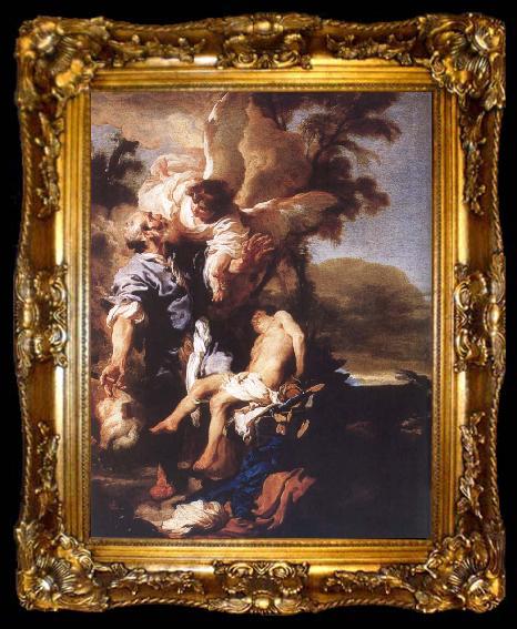 framed  LISS, Johann Sacriffice of Abraham, ta009-2